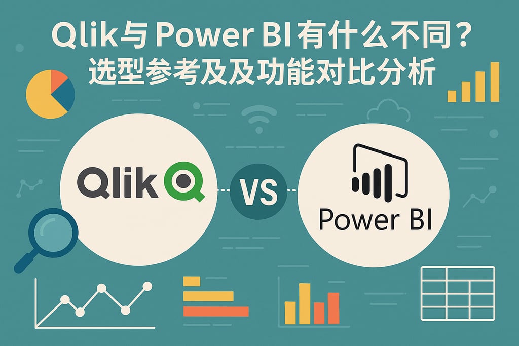 Qlik与Power BI有什么不同？选型参考及功能对比分析